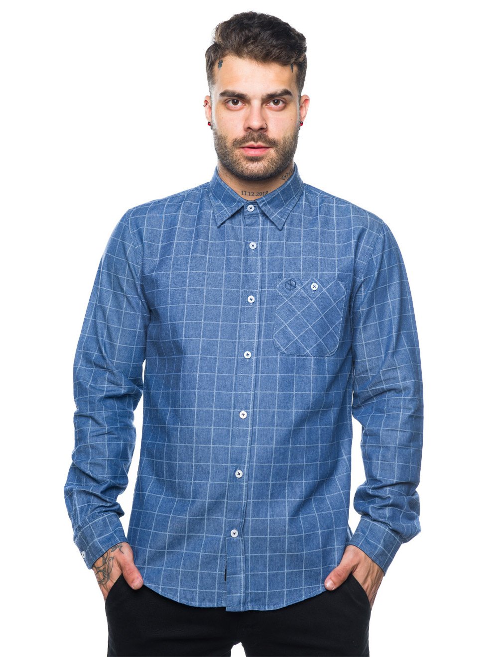 camisa navy blue