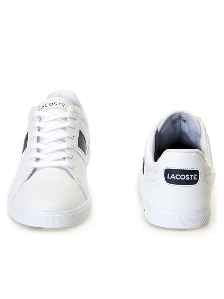 Tênis Lacoste Masculino Europa Branco/Marinho | Secret Outlet
