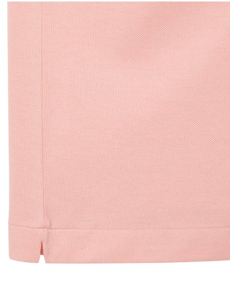 Polo Lacoste Masculina L.12.12 Peach Rosa