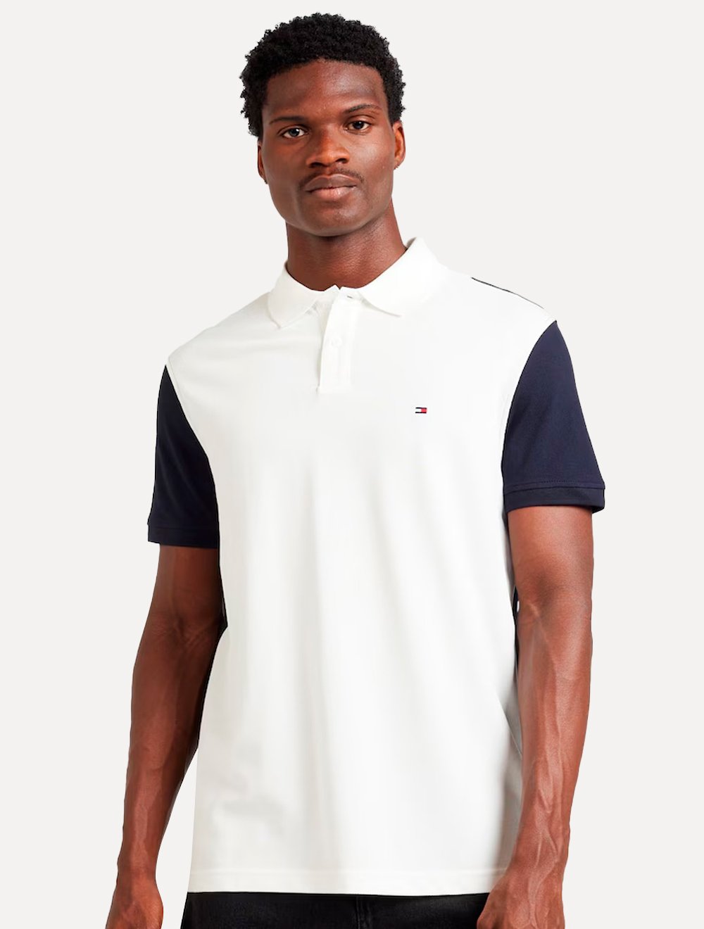 Camiseta Polo Masculina Polo Branca Tommy Hilfiger Slim Fit Polos