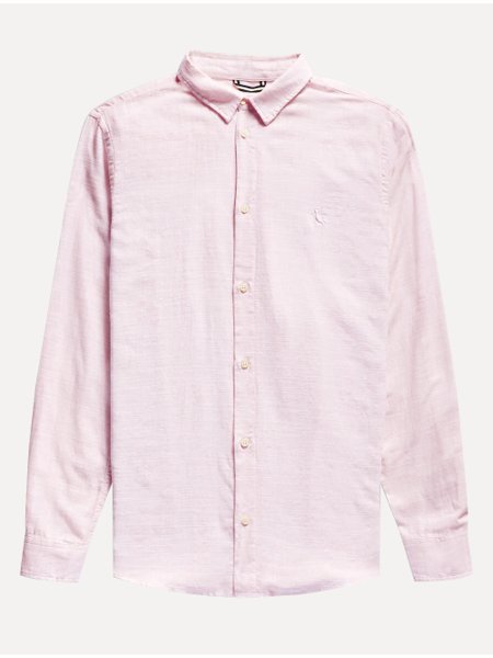 Camisa Reserva Masculina Flamê Leve Lilás Mescla