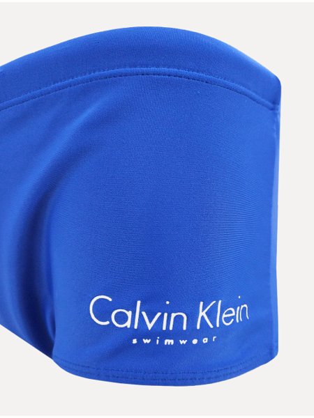 Sunga Calvin Klein Swimwear Under Logo Azul Royal