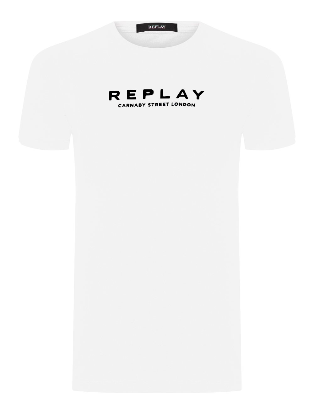 Camiseta Replay Masculina Carnaby Street London Branca