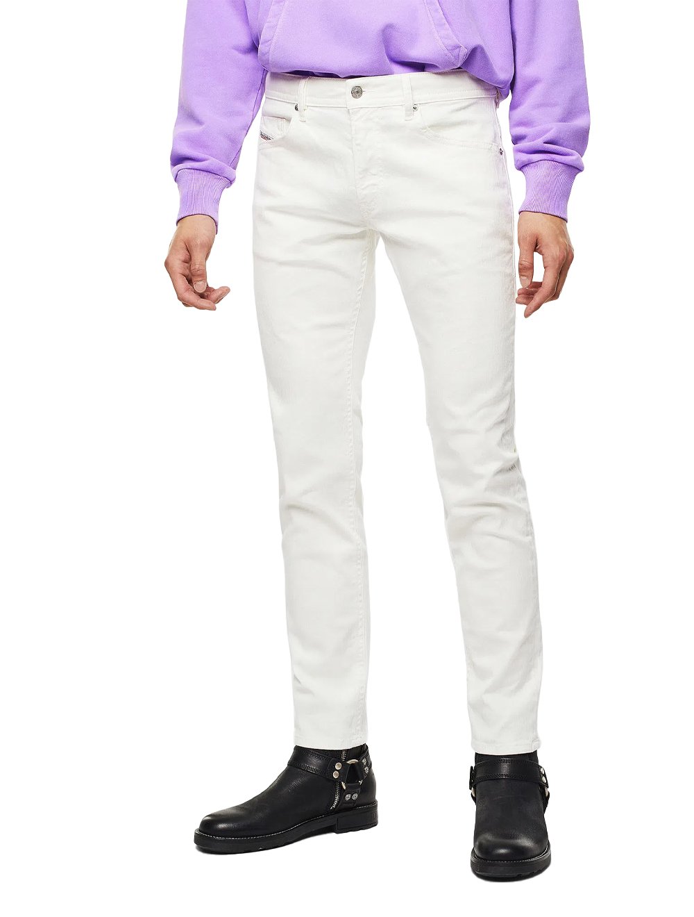 Calça Jeans Diesel Masculina Thommer-X Off-White