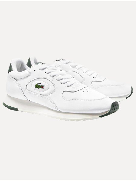 Tênis Lacoste Masculino Couro Sport Linetrack Branco