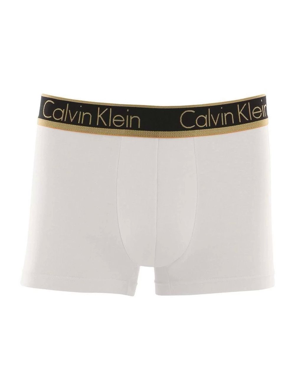 Cueca Calvin Klein Trunk Modal Dourado Branca C10.03 BR03 1UN