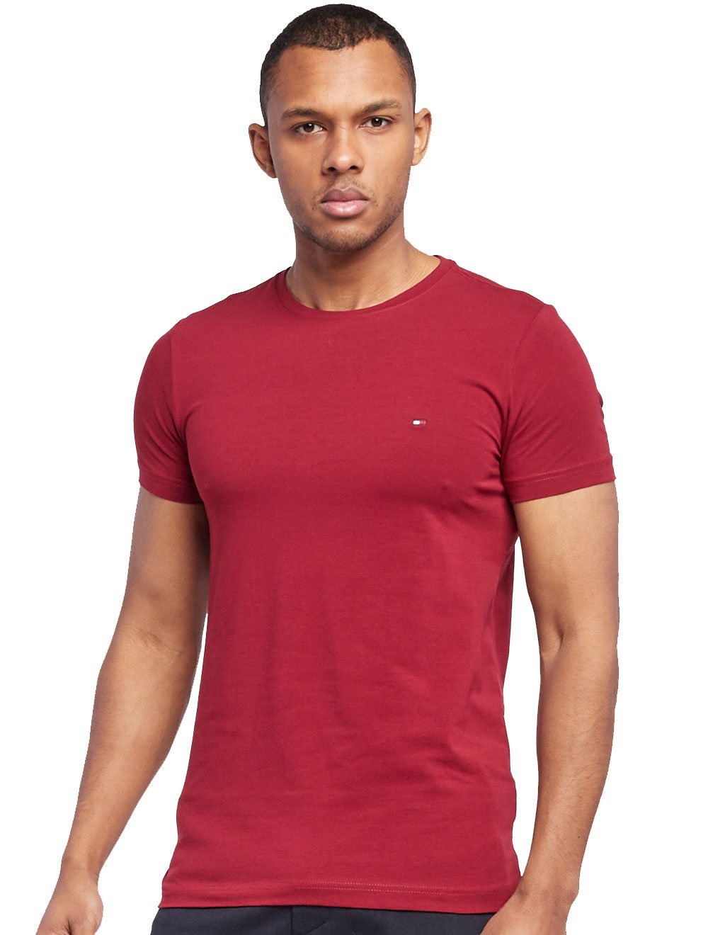 Camiseta Tommy Hilfiger Masculina Essential Cotton Preta 