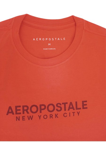 Camiseta Aeropostale Masculina Colors New York City Azul 