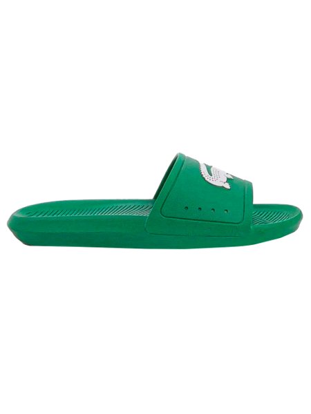 Chinelo Lacoste Masculino Slide Croco Verde