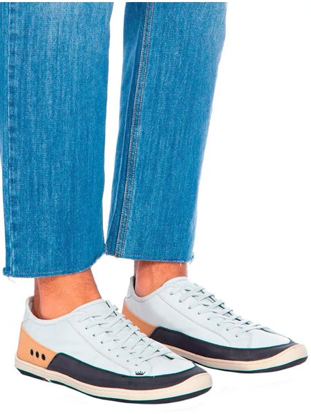 Compre Osklen Tênis Hybrid Laces Masculino Tricolor Off White/Laranja/Preto