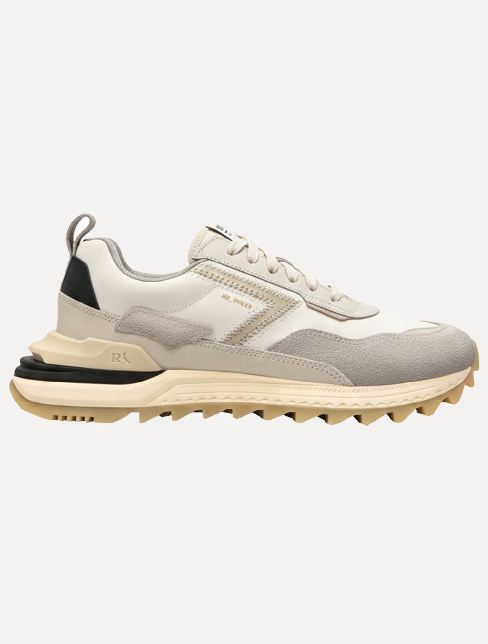 Tênis Reserva Masculino Spriz 80' Cinza/Branco | Secret Outlet