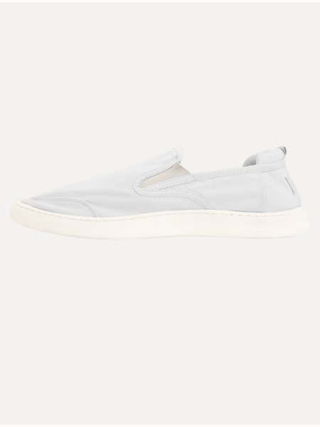 Tênis Nautica Masculino Slip On Tecido Branco Secret Outlet