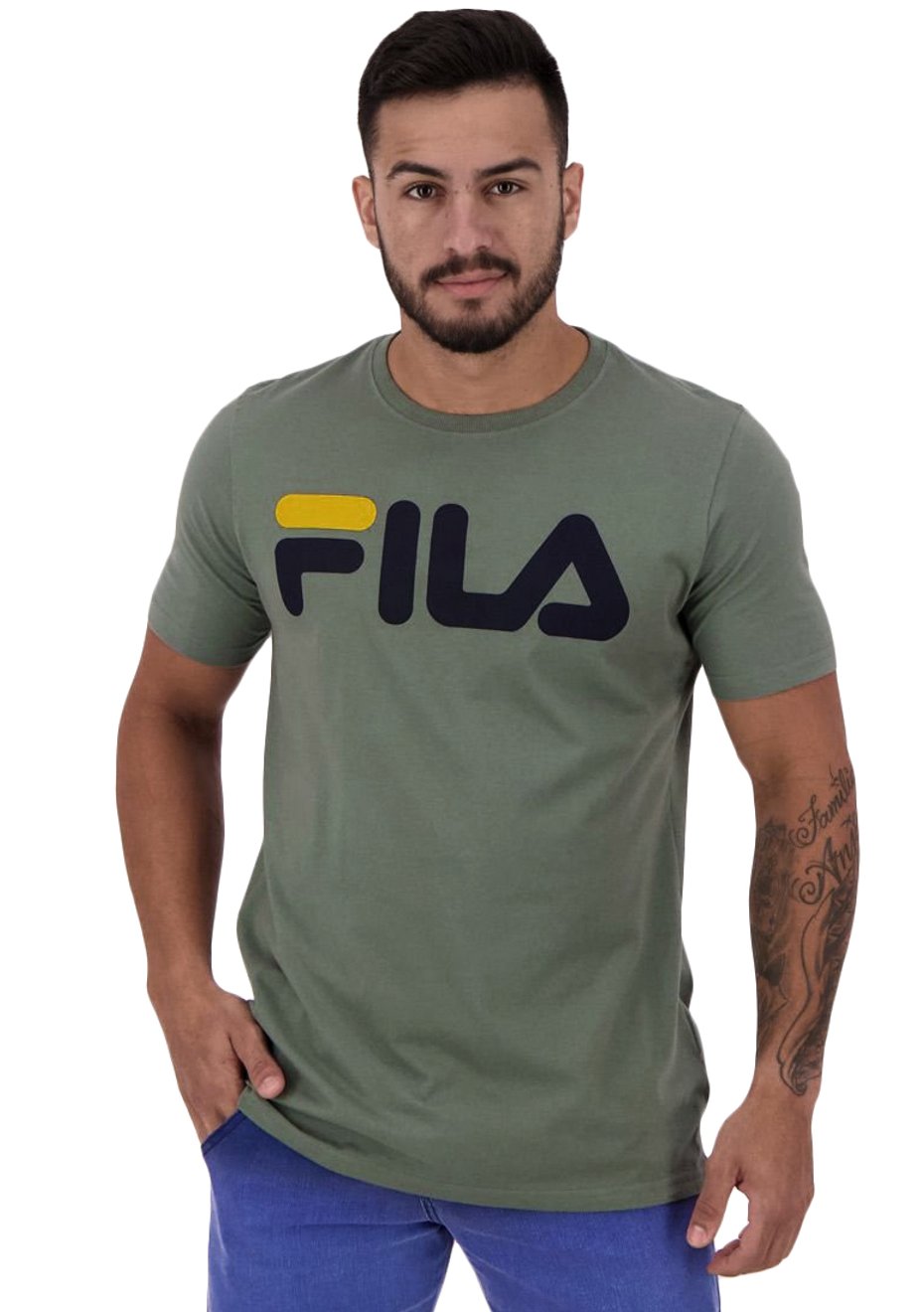 Camiseta fila verde Clearance