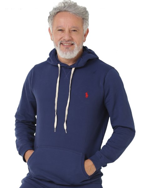 polo ralph lauren double knit tech fleece moletom com capuz