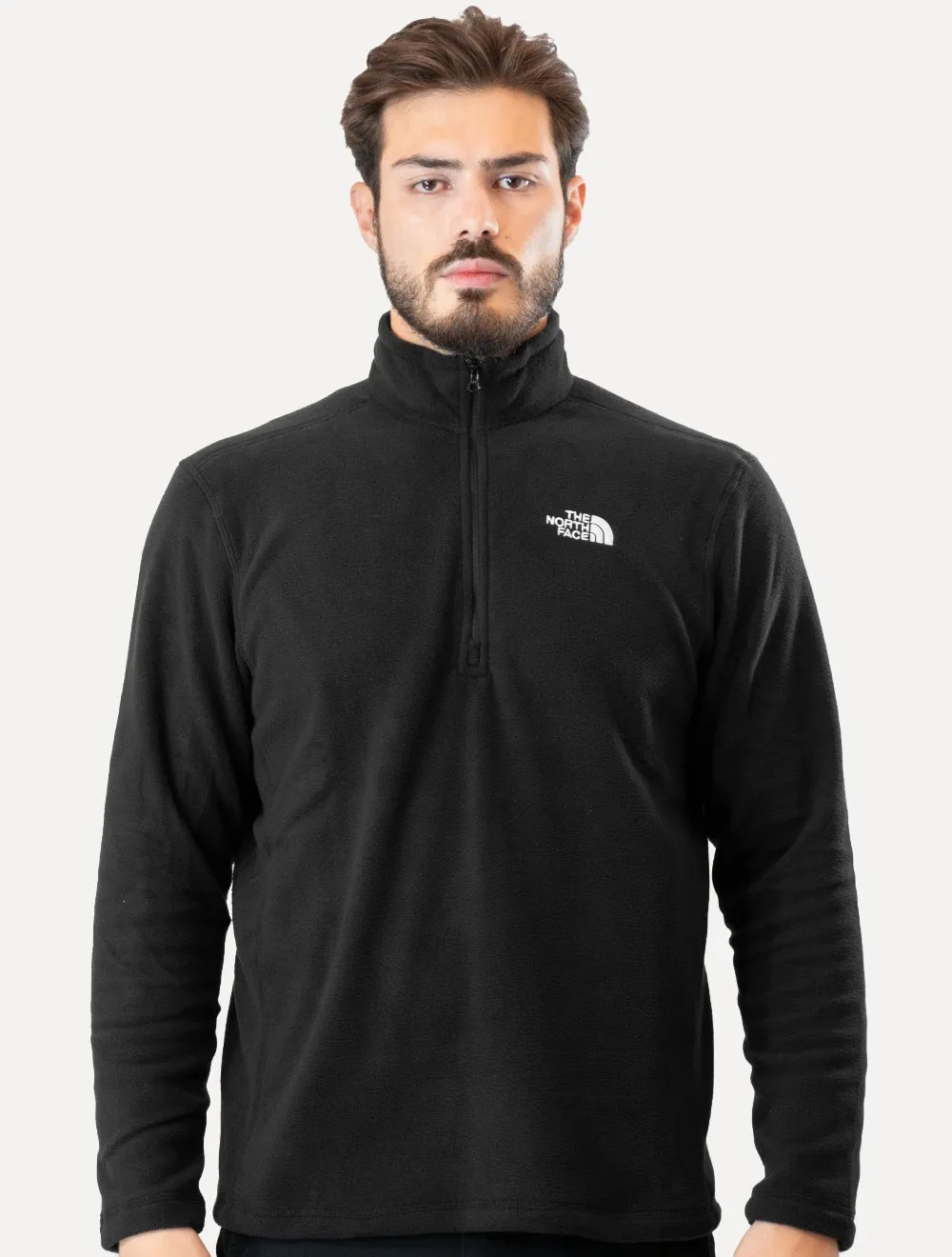Blusa The North Face Masculina Fleece TKA 100 Glacier 1/4 Zip