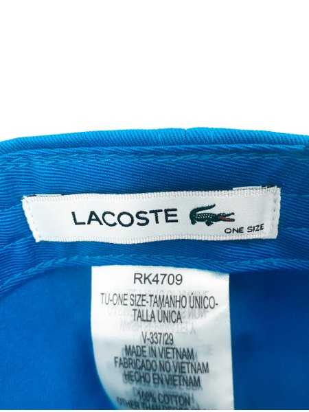 Boné Lacoste Essentials RK4709 Azul 
