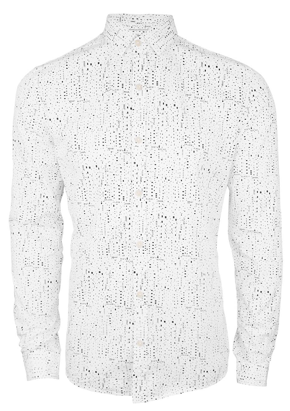 Camisa social calvin klein branca Clearance