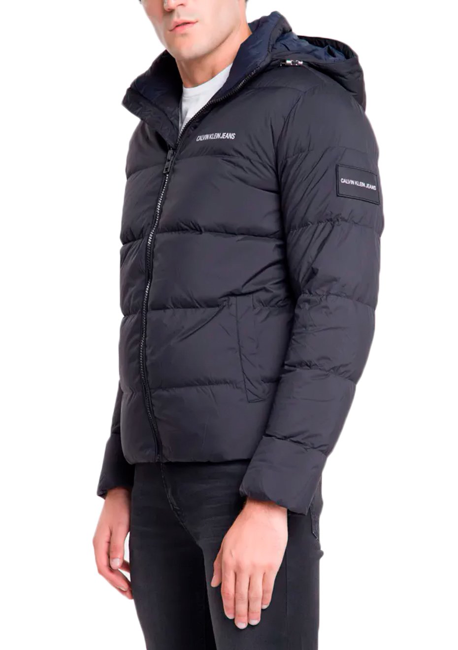 Calvin Klein Jeans Hooded Down Jacket 