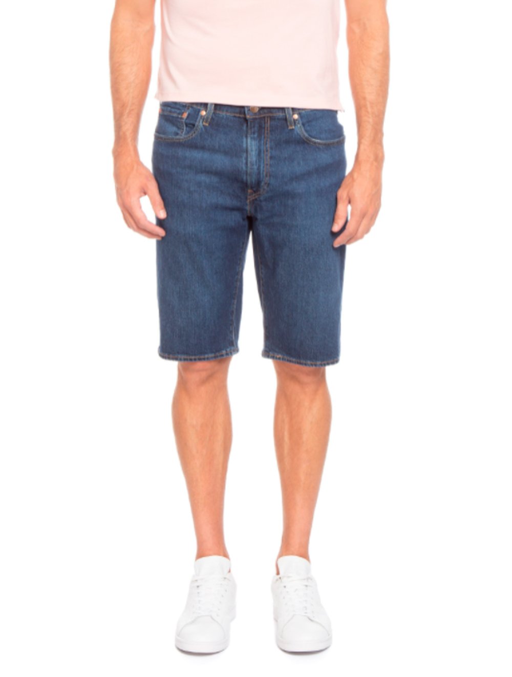 Bermuda Levis Jeans Masculina 405 Standard Shorts Escura