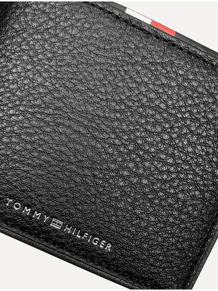 Tommy Jeans Carteira Masculina Couro Tommy Hilfiger Porta Cartão