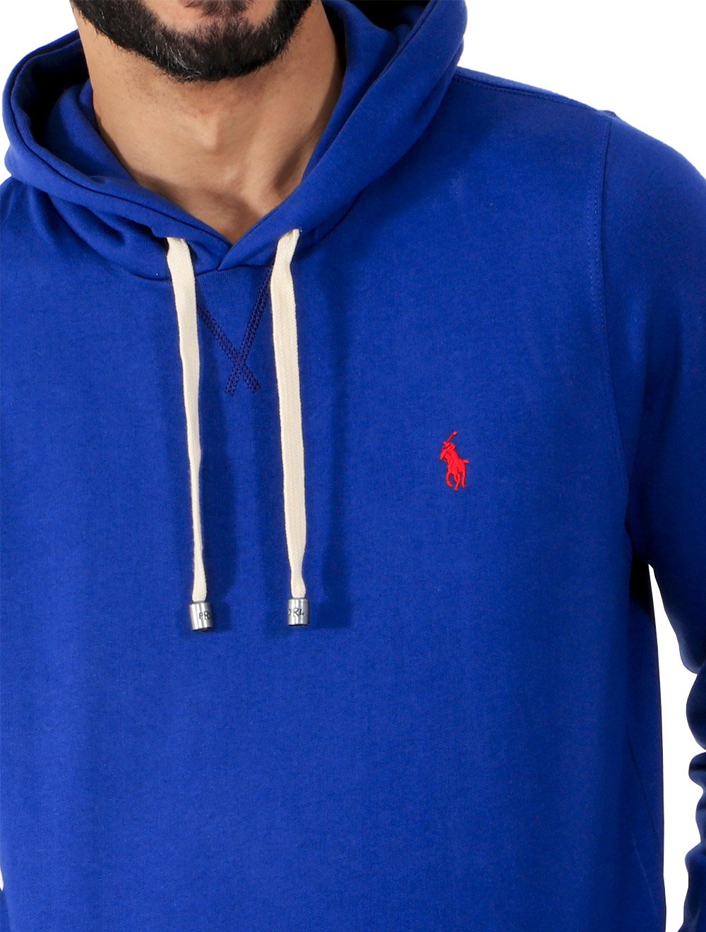 navy blue and red polo moletom com capuz