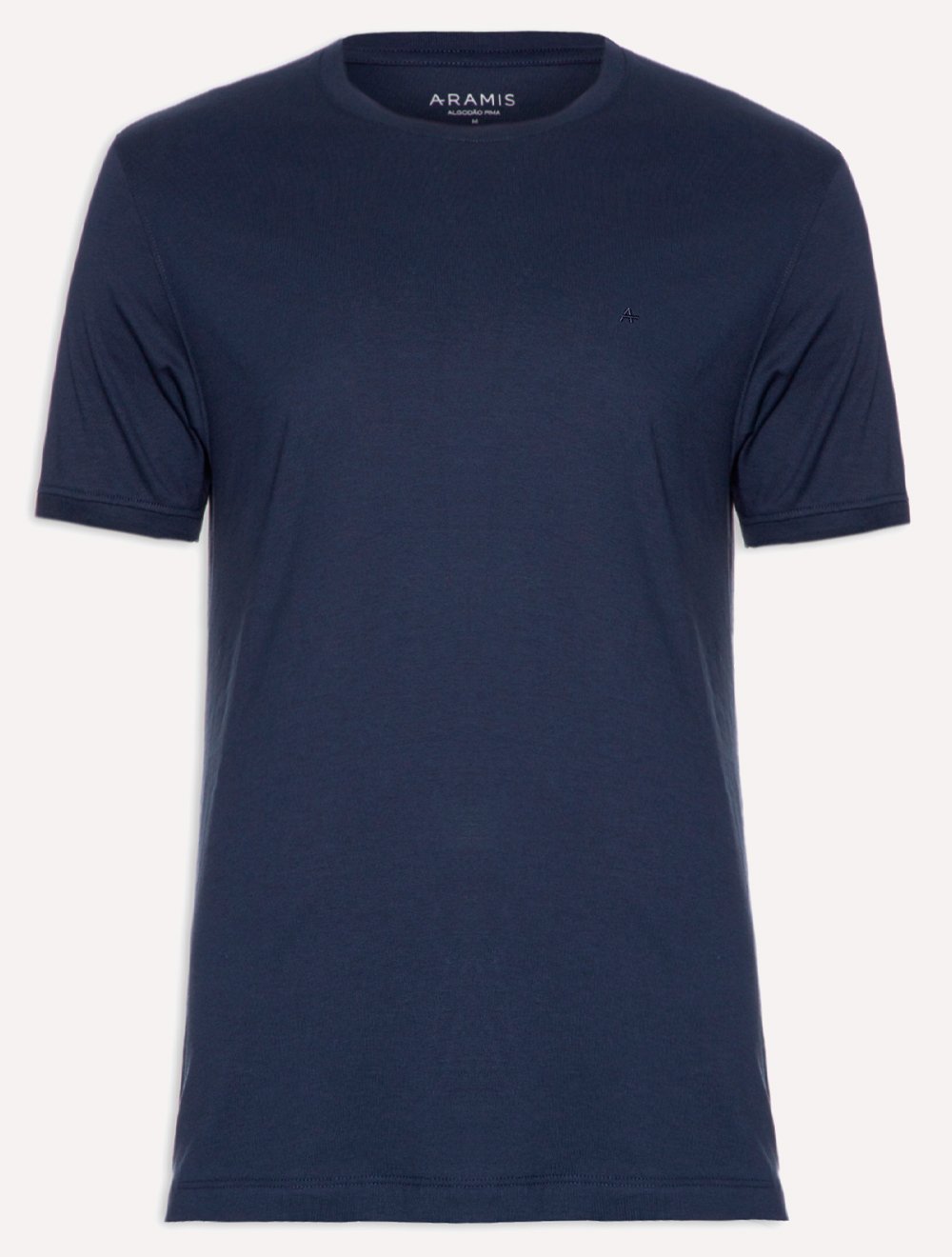 Camiseta Aramis Masculina Jersey Algodão Pima Surton Azul Marinho
