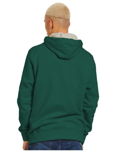 Moletom Aeropostale Masculino Hoodie Aero Block Verde Escuro
