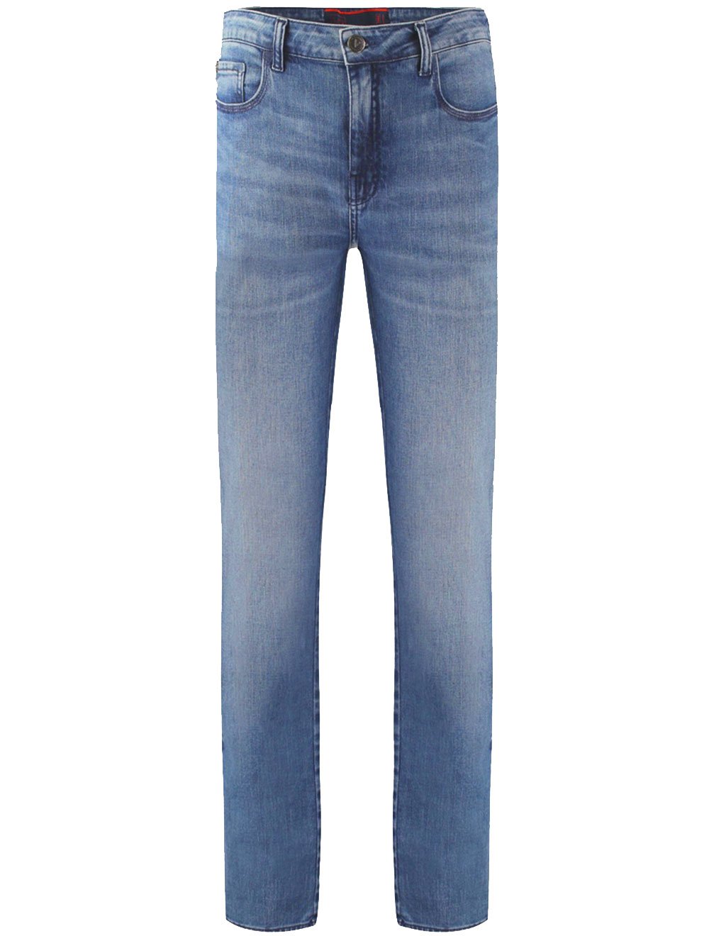 Calça VR Jeans Masculina Straight Midi Blue Azul Médio