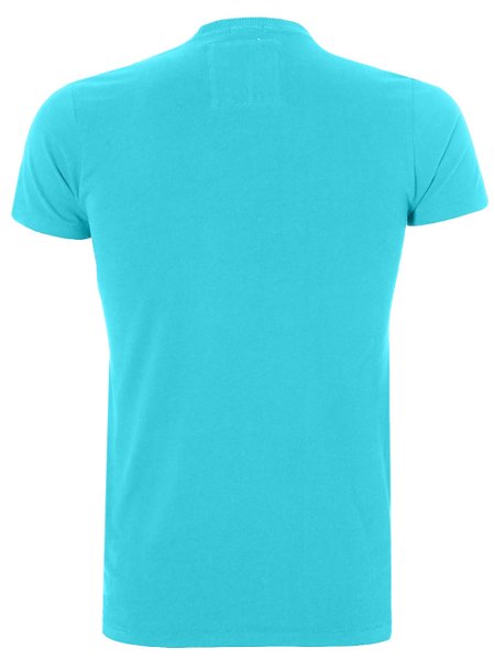 Camiseta Abercrombie Masculina Muscle A&F New York 1892 Azul Claro