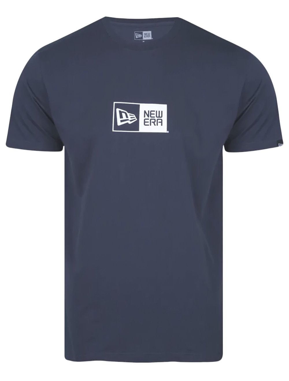Camiseta New Era Masculina Essentials Box Logo Azul Marinho