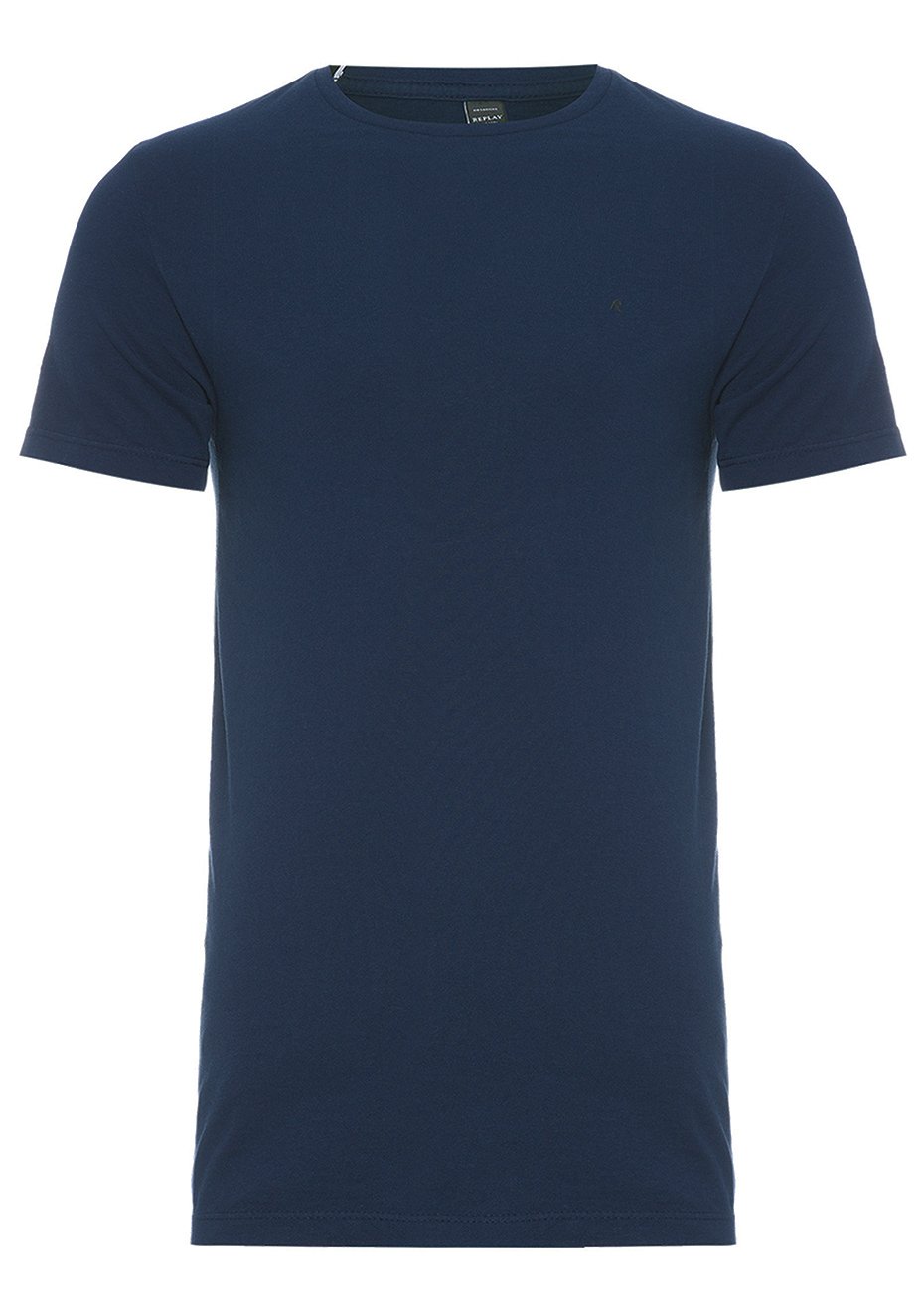 Camiseta Replay Masculina R Basic Azul Marinho