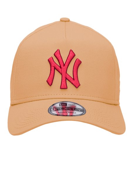 Boné New Era 9Twenty MLB New York Yankees Red Logo Caqui
