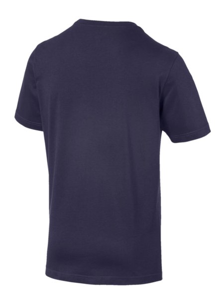Camiseta Puma Masculina Brand Graphic Azul Marinho