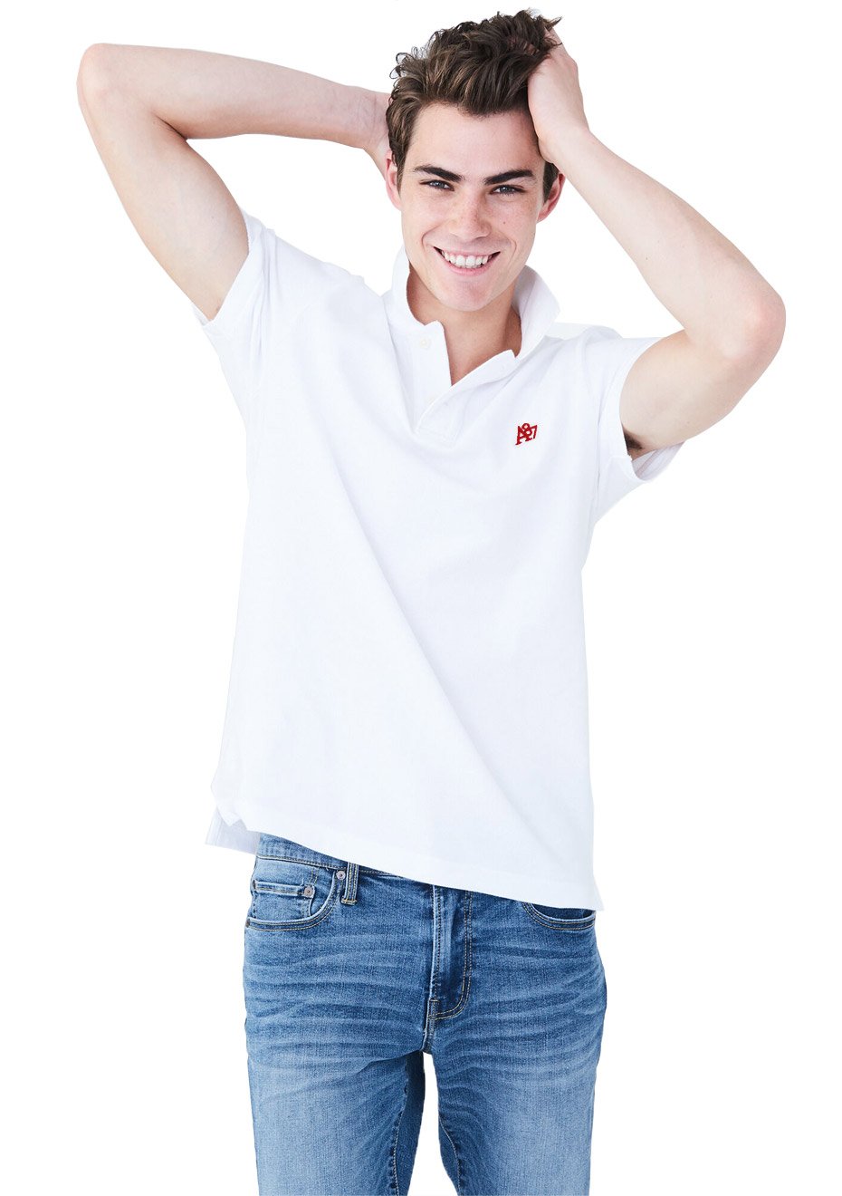 camisa gola polo aeropostale