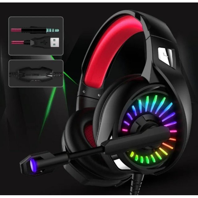 Headset Gamer LED RGB, PS4, XBOX, PC, Lehmox LEF1052 MGA