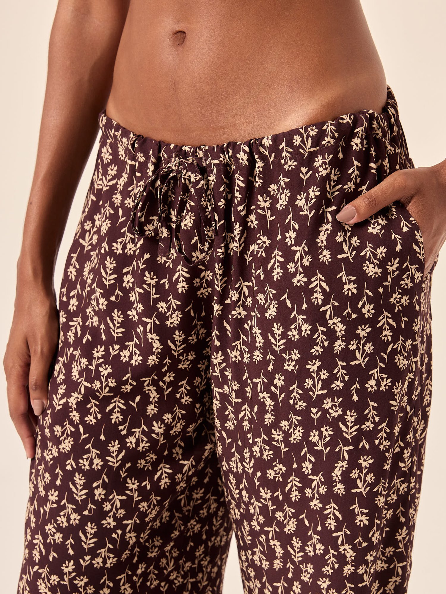 Calça Reta Liberty Mangostin | PANÔ | Resortwear Carioca