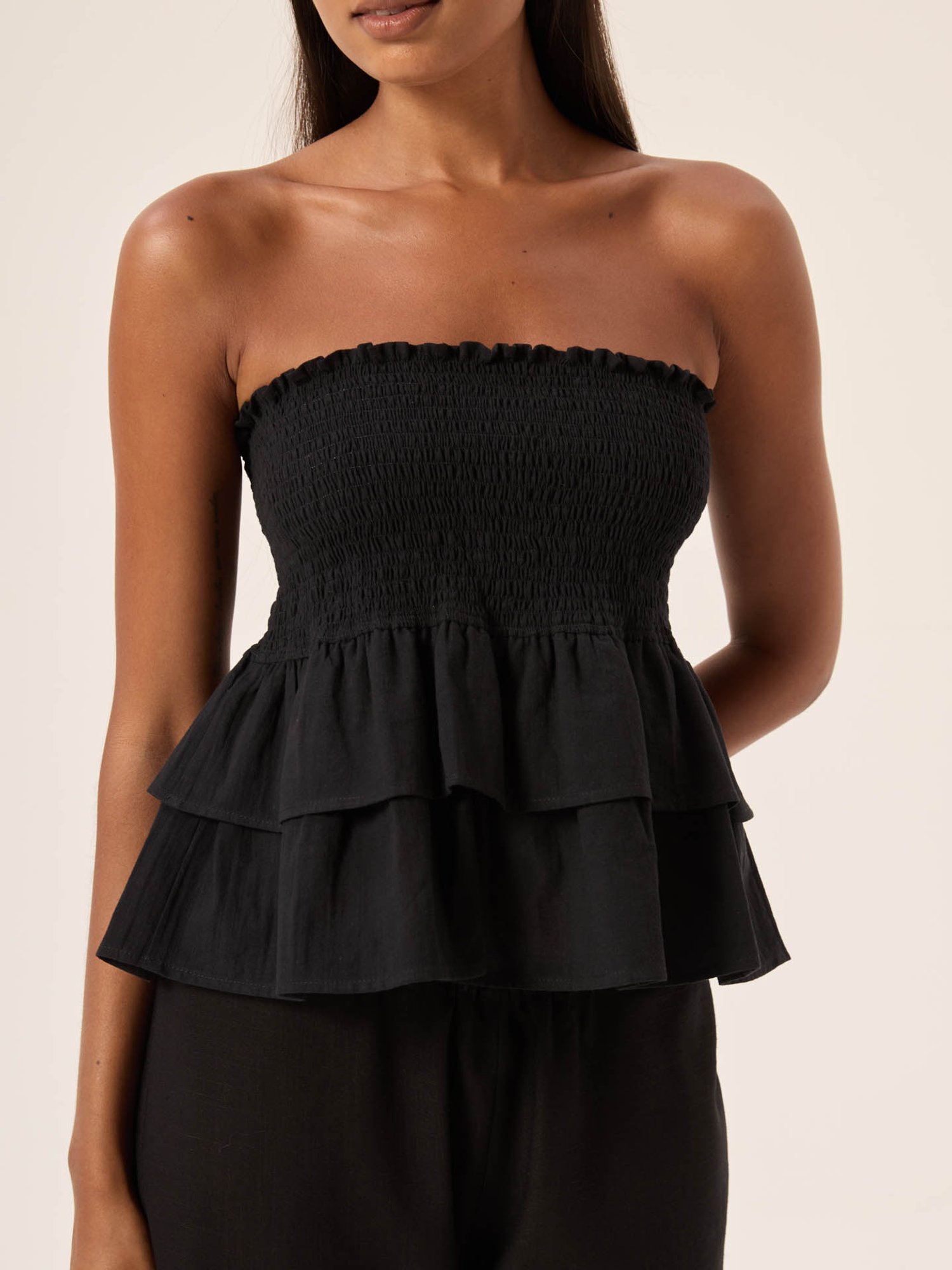 Top Céline Noir - Taille M - Occasion Parfait état - Fabriqué En Italie