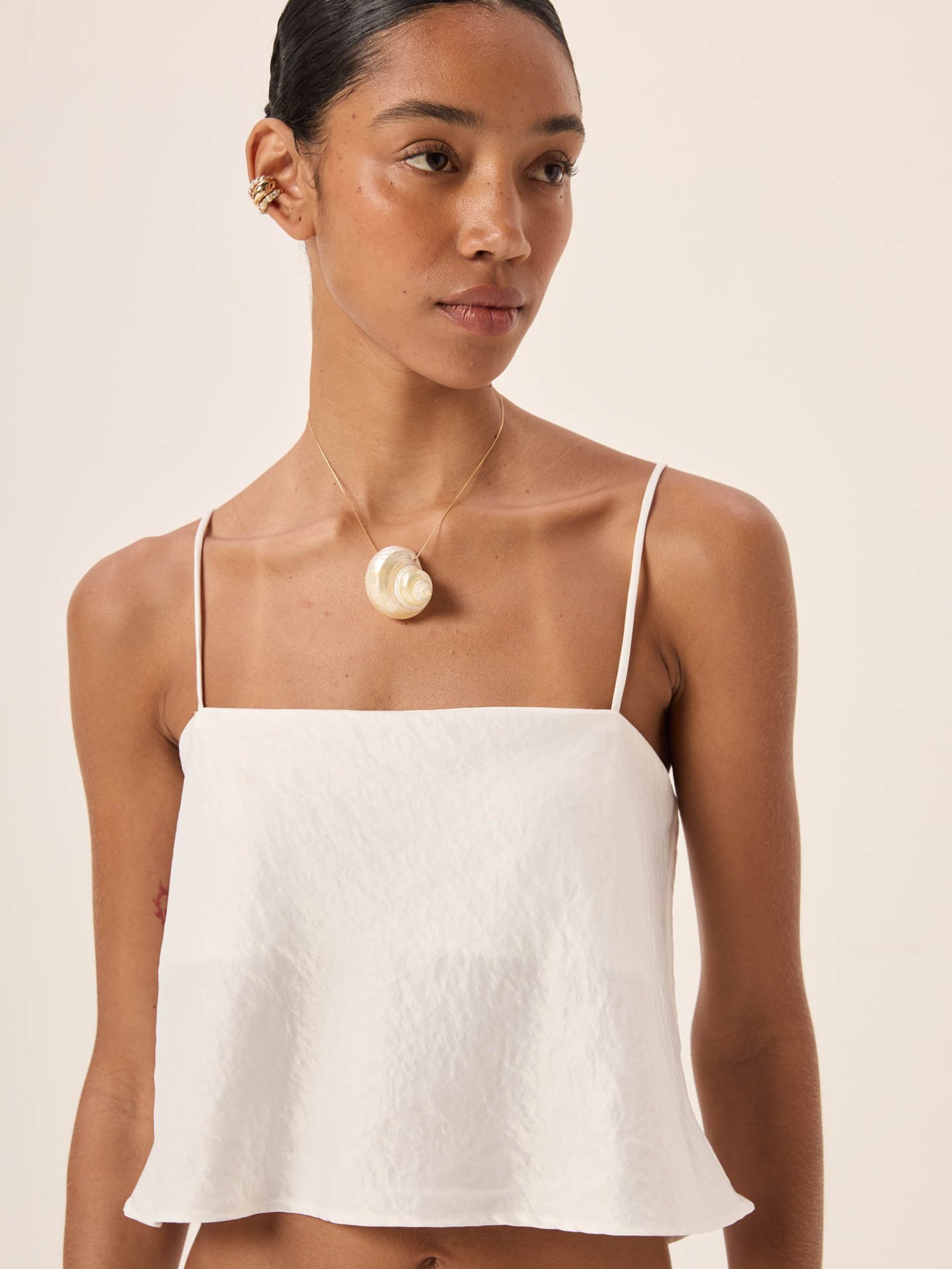 Oceania Satin LS Top main image 0