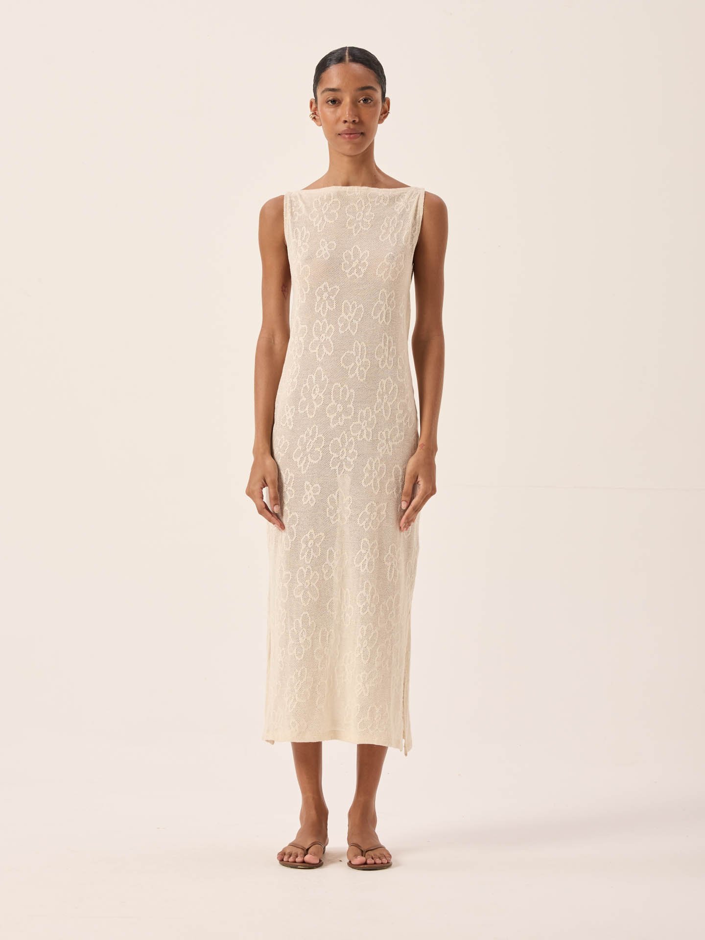 Vestido Canoa Fiori | PANÔ | Resortwear Carioca