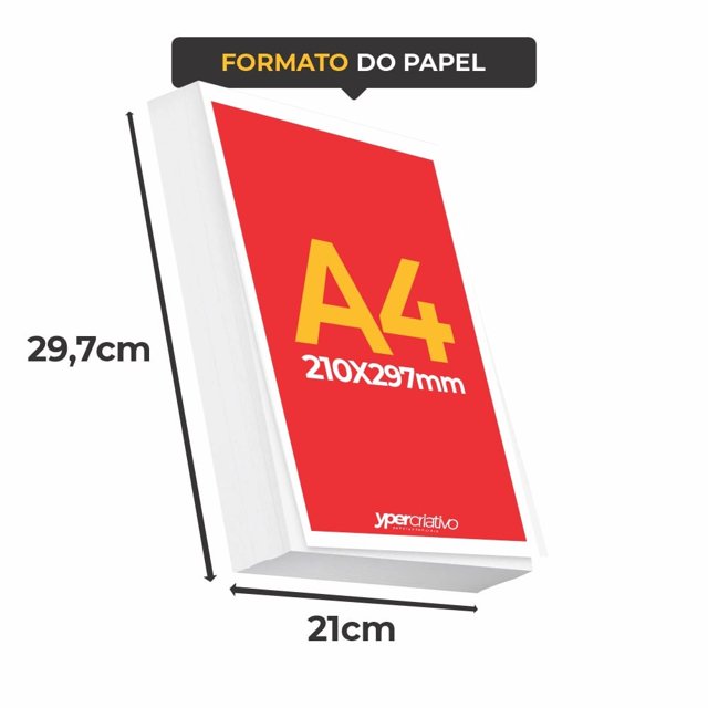 Papel Fotografico Dupla Face A4 220g 20 Folhas A Prova Dagua Yper Criativo 9920