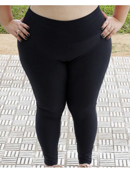 calça legging feminina plus size
