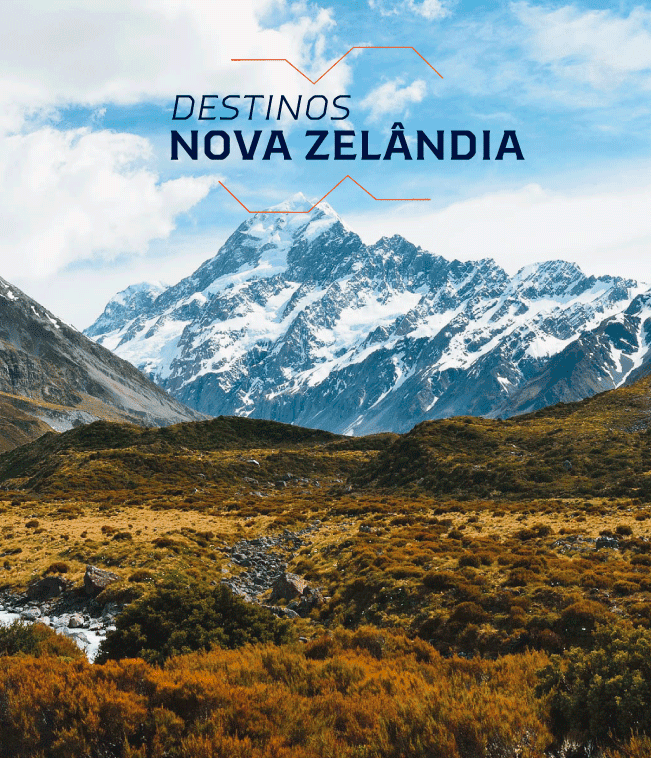 Adrenalina, frio, calor e muita aventura te esperam na Nova Zelândia