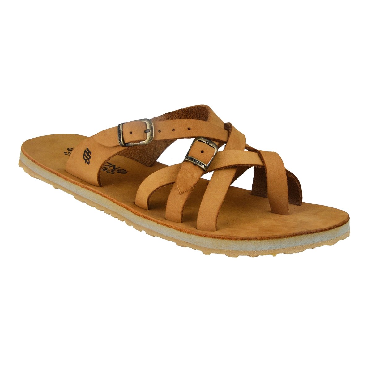 sandalia de couro artesanal feminino
