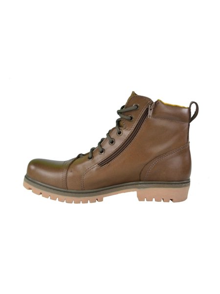 Bota de Couro Beeton Masculina Strong 411 Solado de Borracha