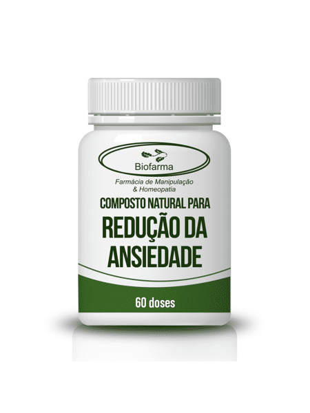 Composto natural para redução de ansiedade | Biofarma