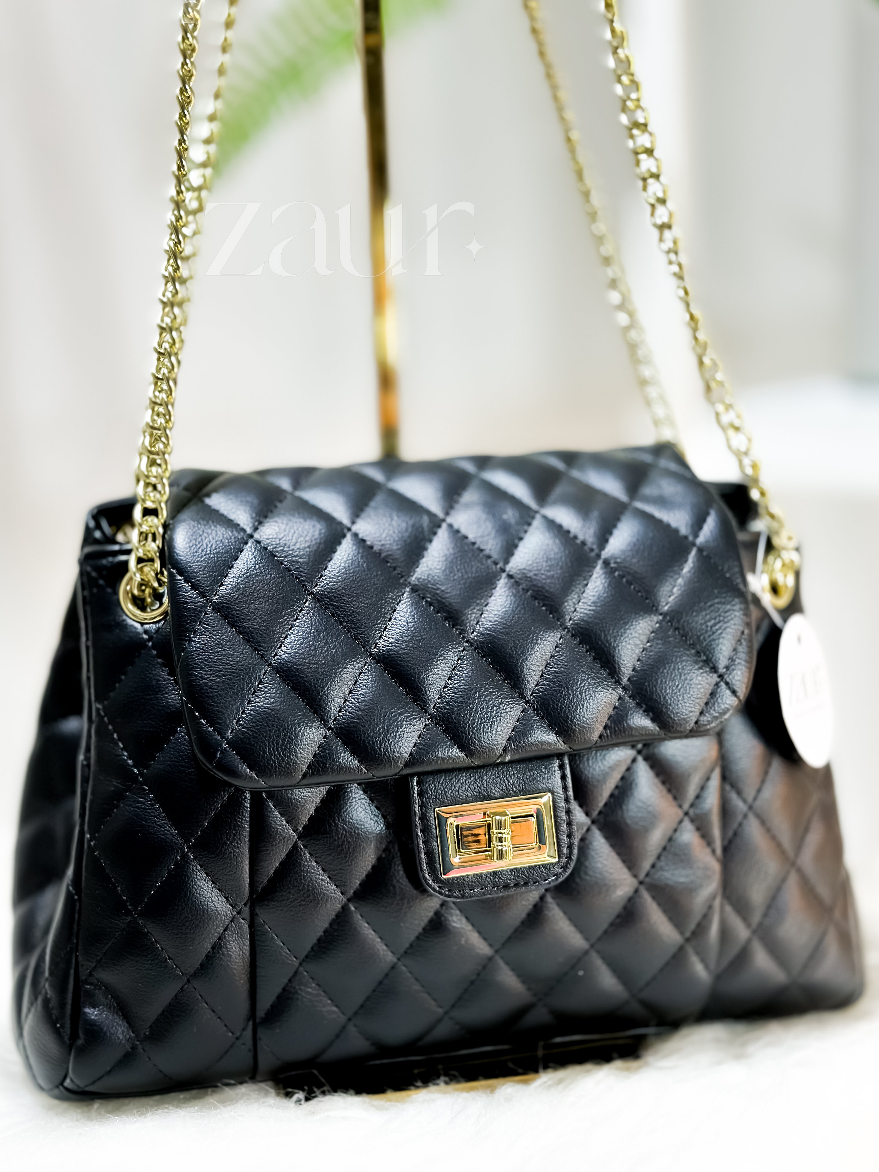 BAG MALTA • PRETA ZAUR