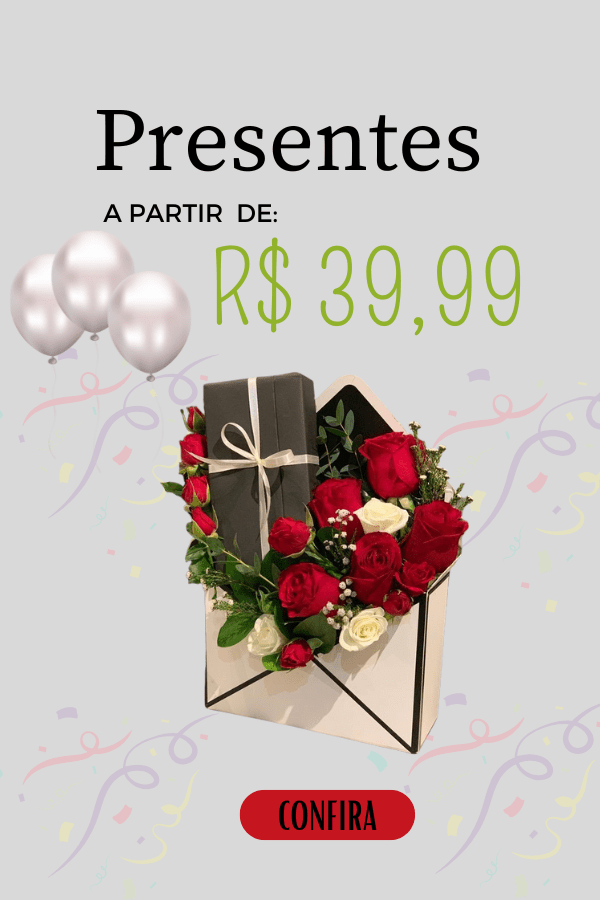 Cestas, Flores, Presentes - Cesta de Amor | Entrega de Presente Flores e  cestas em 1h