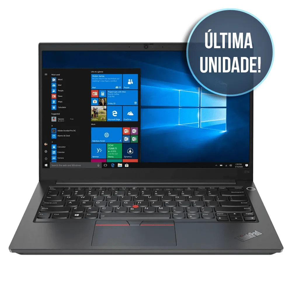 Notebook Lenovo ThinkPad E14 G2 Intel Core I3 1115G4 8GB Notebook Lenovo ThinkPad E14 G2 Intel Core I3 1115G4 8GB