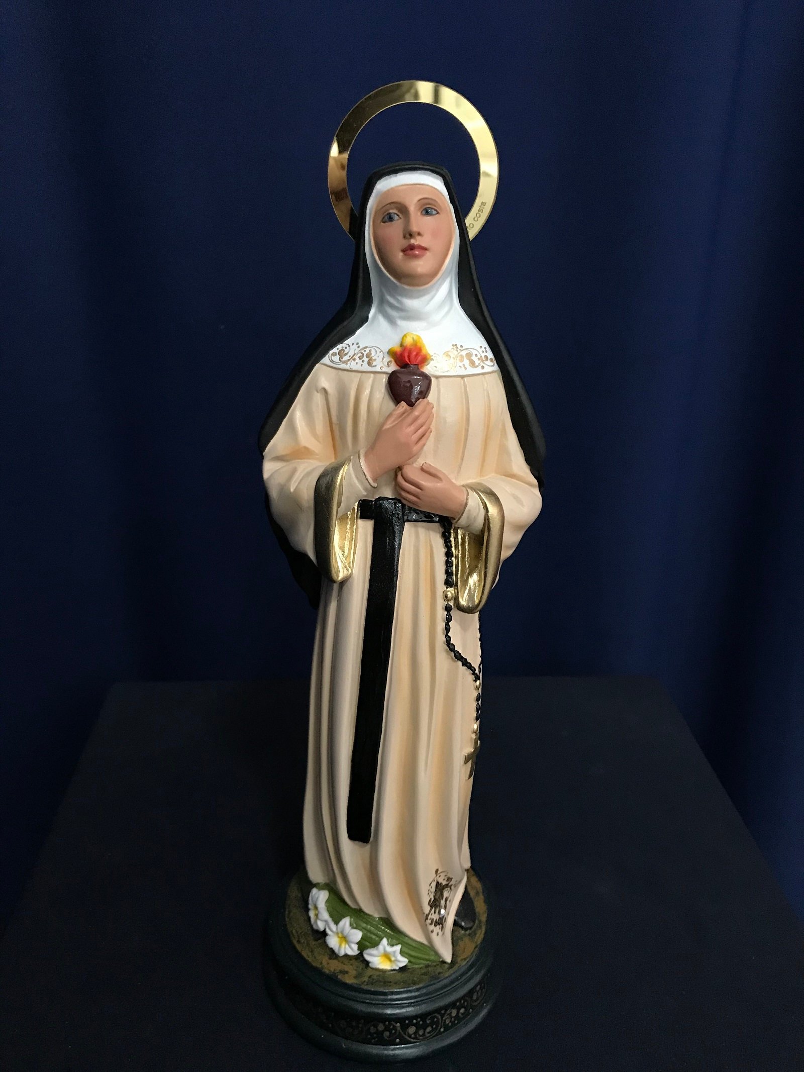 Santa Gertrudes 30cm Loja Artesanato Costa