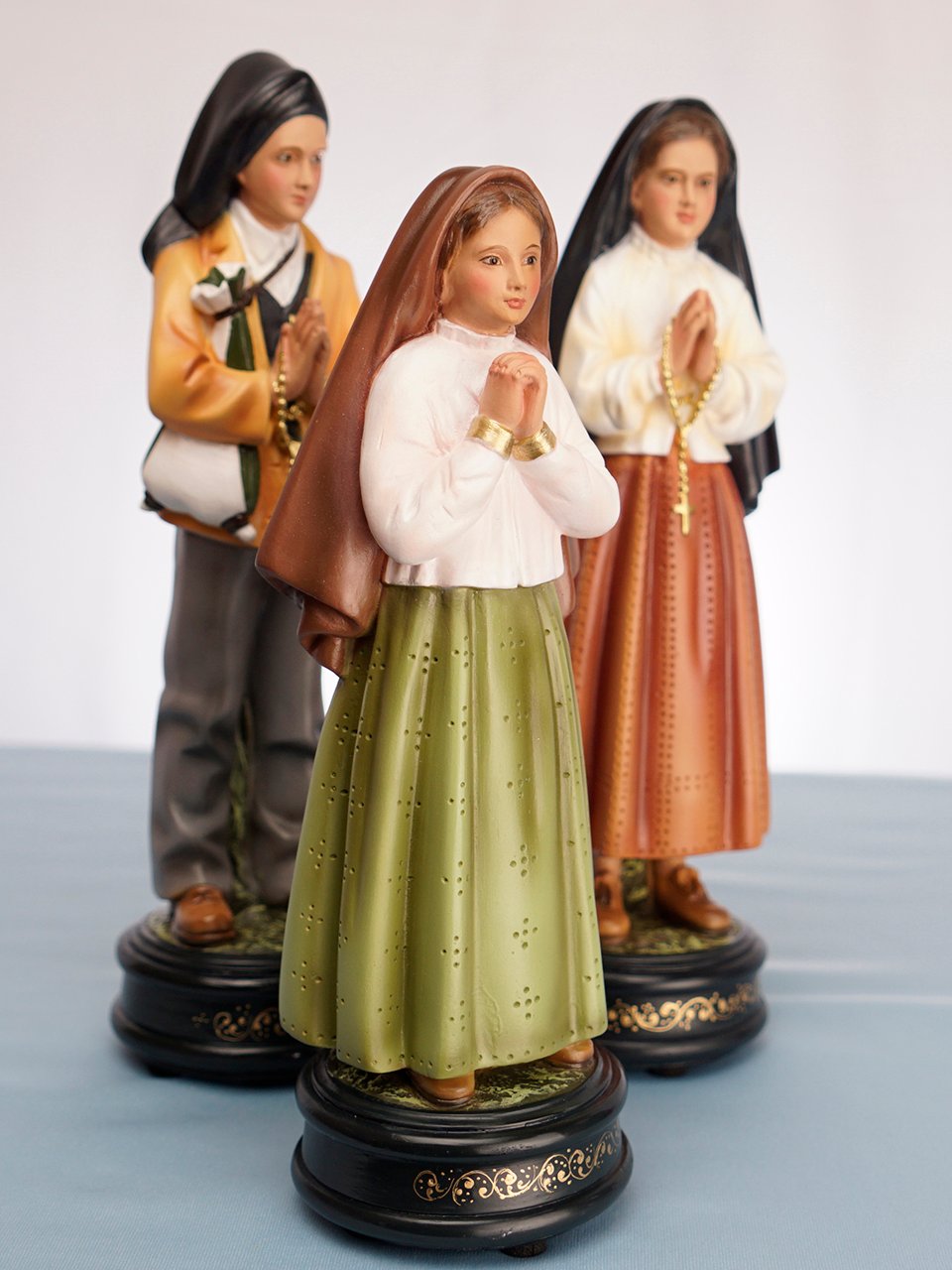 Kit Pastores de Fátima em pé (para N. Sra. de Fátima de 30 a 35 cm